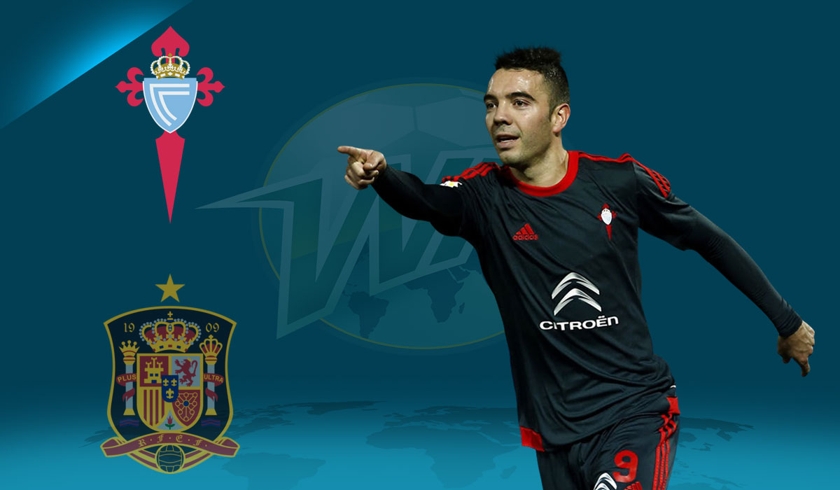 Iago Aspas Celta Vigo Spain