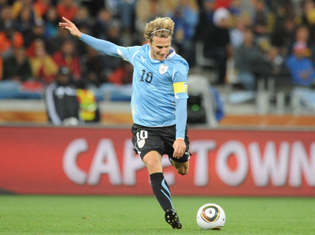 41 – Diego Forlan, Uruguay v Netherlands – 2010 World Cup: 90 World Cup Minutes In 90 Days