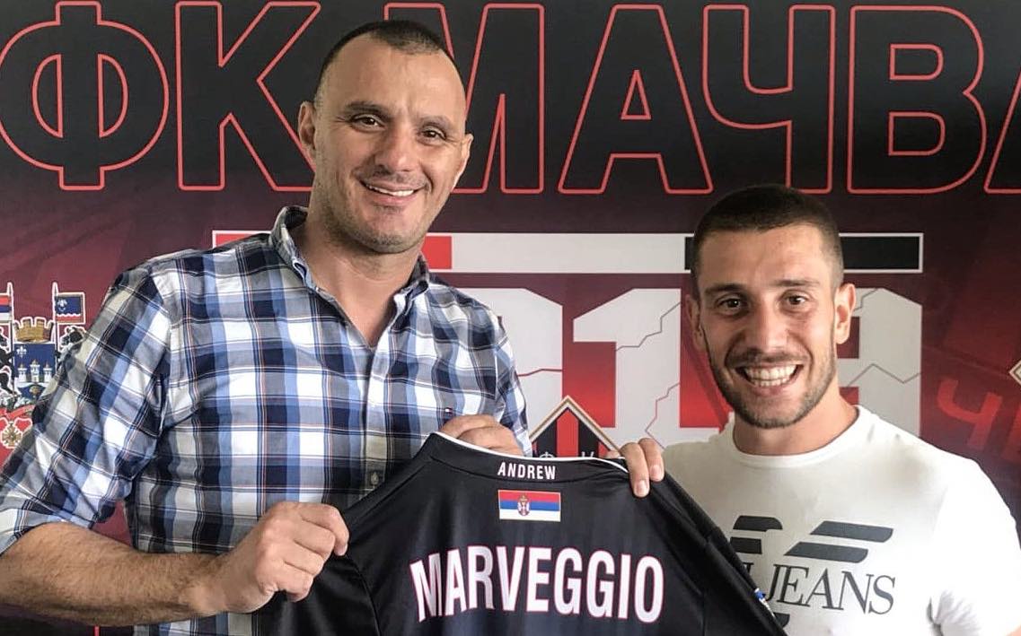 Macva Sabac’s Andrew Marveggio Tells Us About Life In Serbian Football