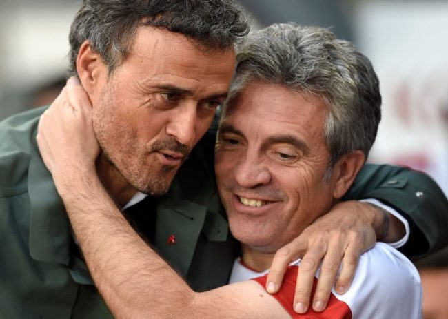Juanma Lillo Playing Out From The Back Enrique