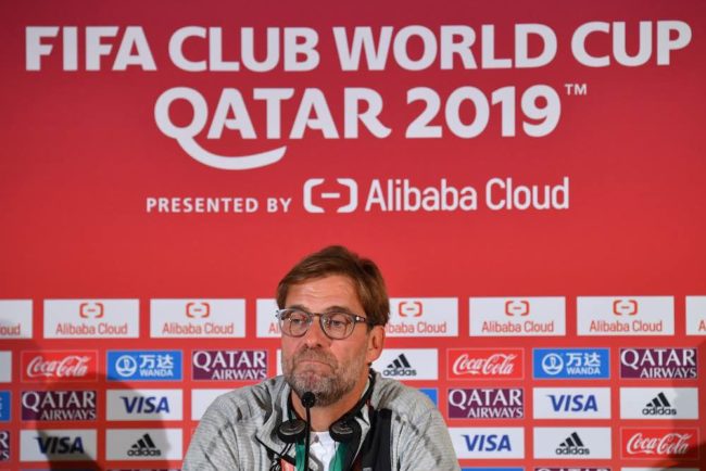Liverpool Club World Cup 2019 klopp