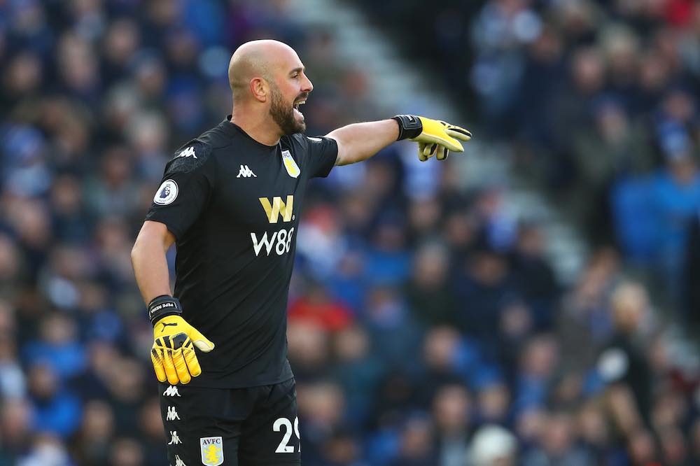 Pepe Reina Aston Villa