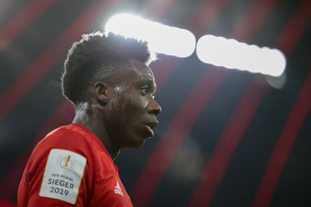 Alphonso Davies left-back