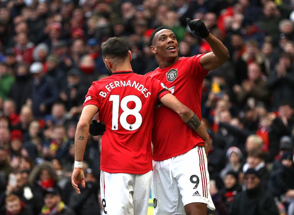 Bruno Fernandes Anthony Martial