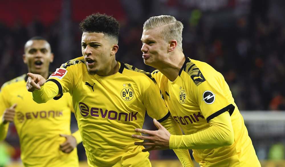 Sancho Haaland Dortmund PSG