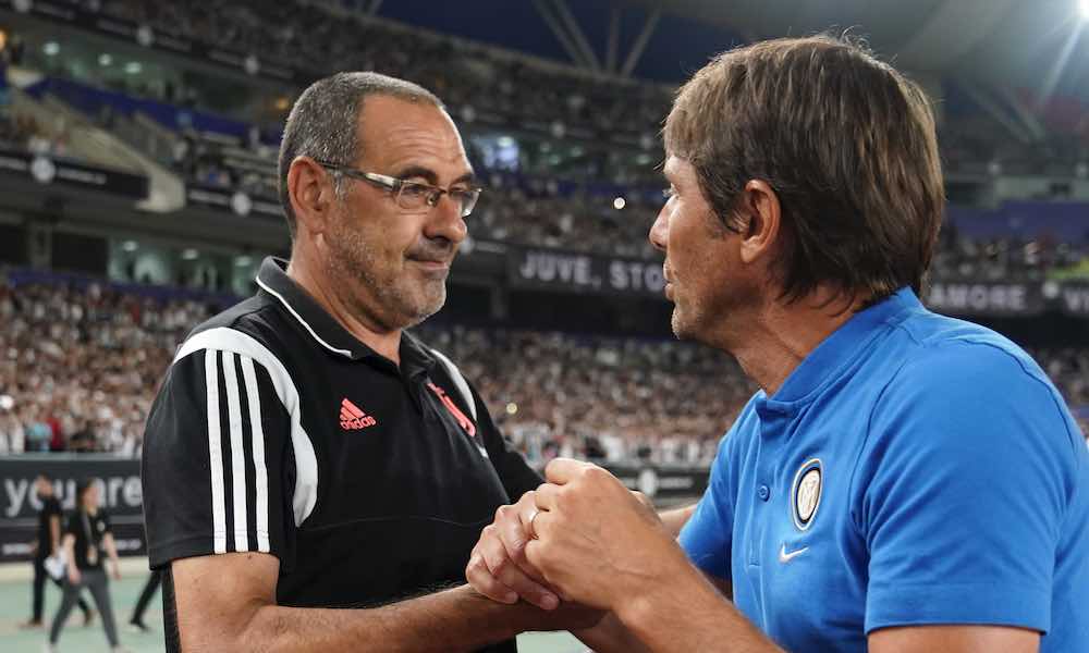 Sarri Conte Juventus Inter