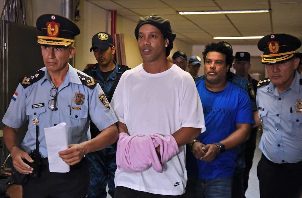 Ronaldinho Spends 40th Birthday Behind Bars In Paraguayan Prison