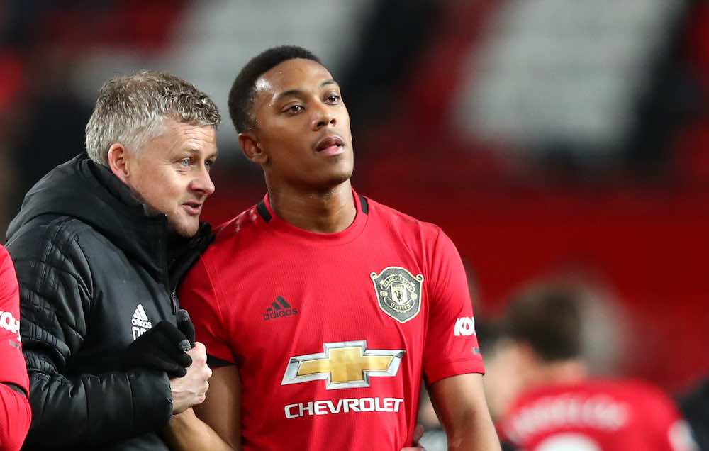 Martial Solskjaer Man United Man City