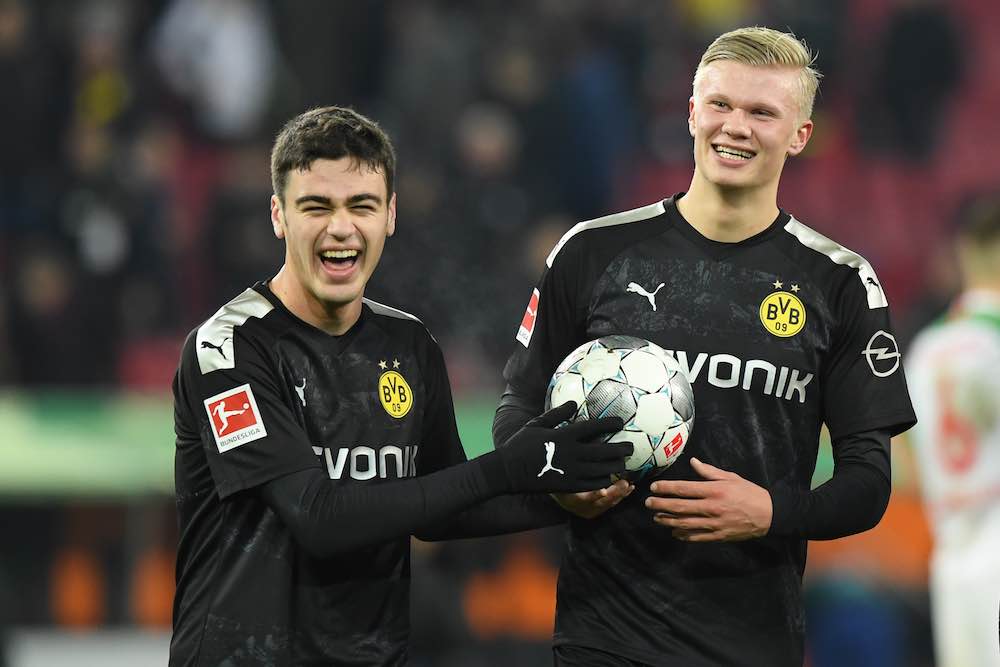 Giovanni Reyna Dortmund Haaland