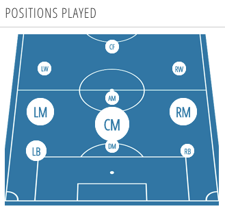 James Milner Positions Played Transfermarkt