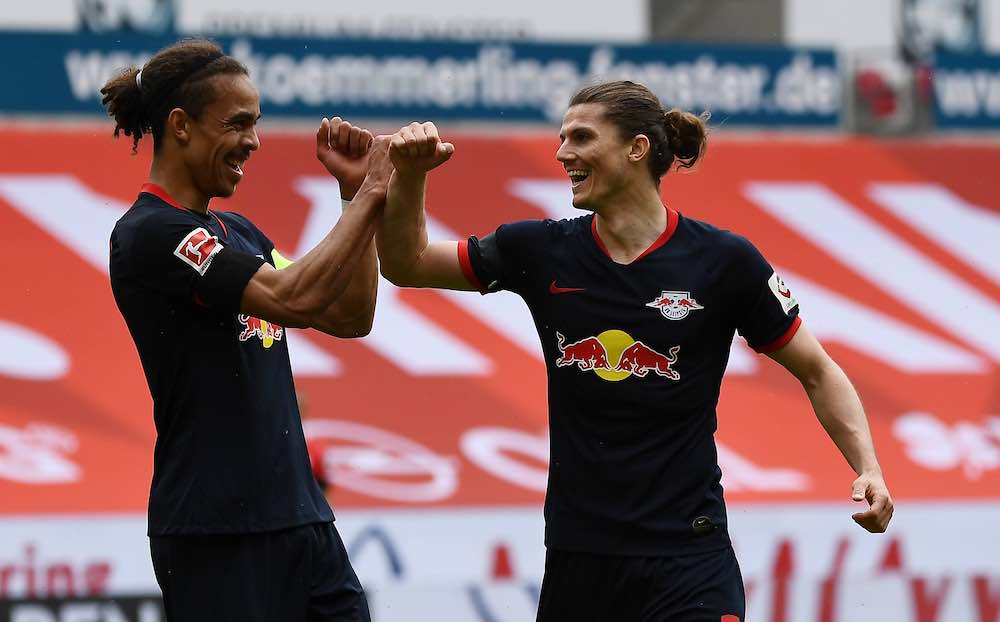 Poulsen Sabitzer RB Leipzig