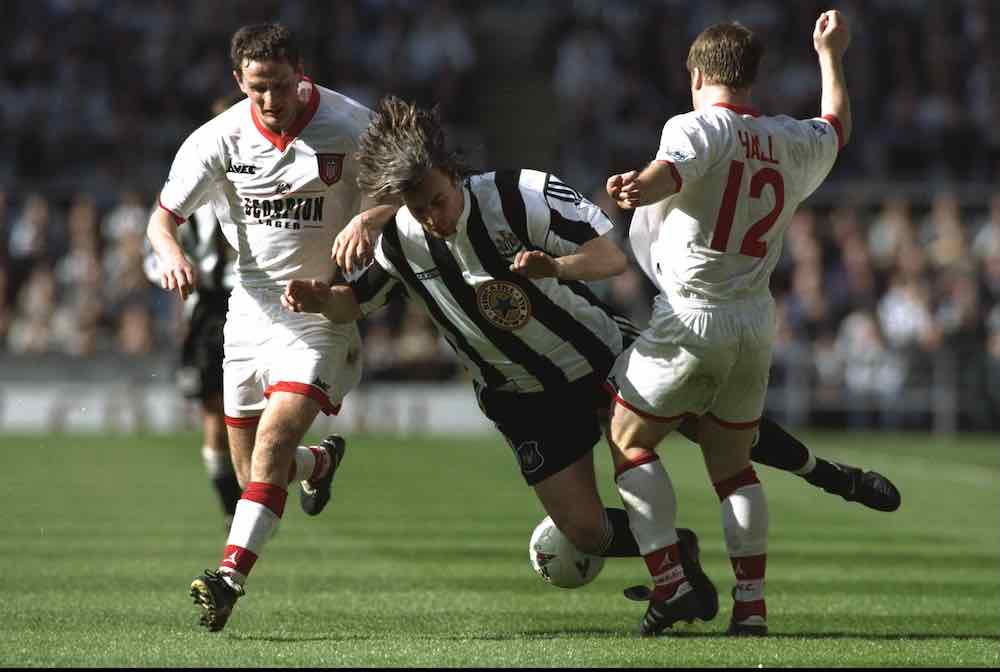 Gareth Hall Sunderland Ginola Newcastle