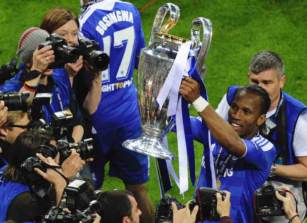 Drogba Chelsea 2012 Champions League Final