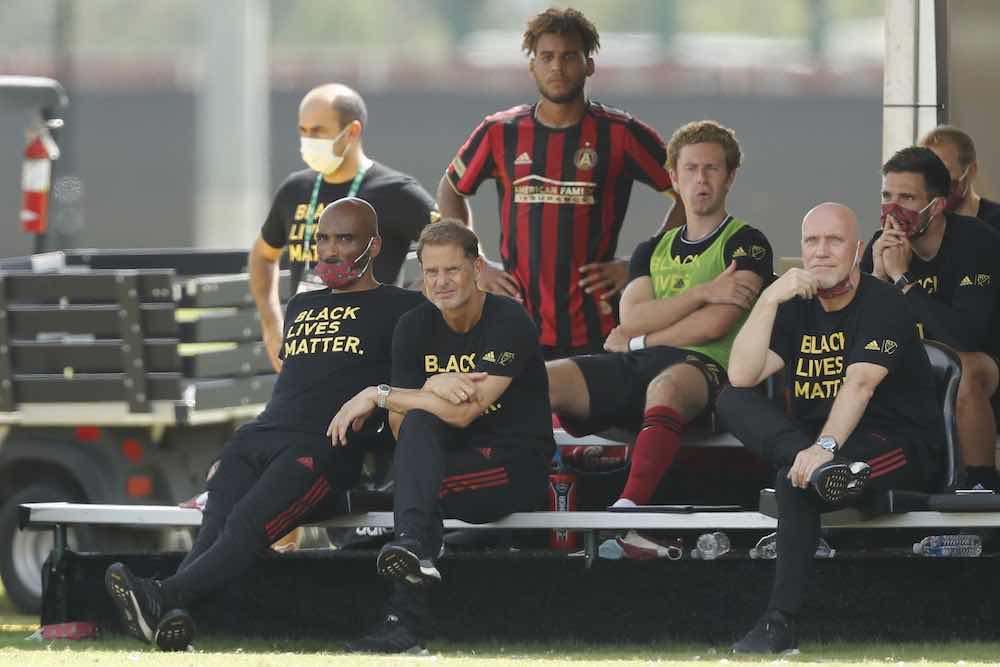 Frank De Boer Atlanta United MLS is Back Bench