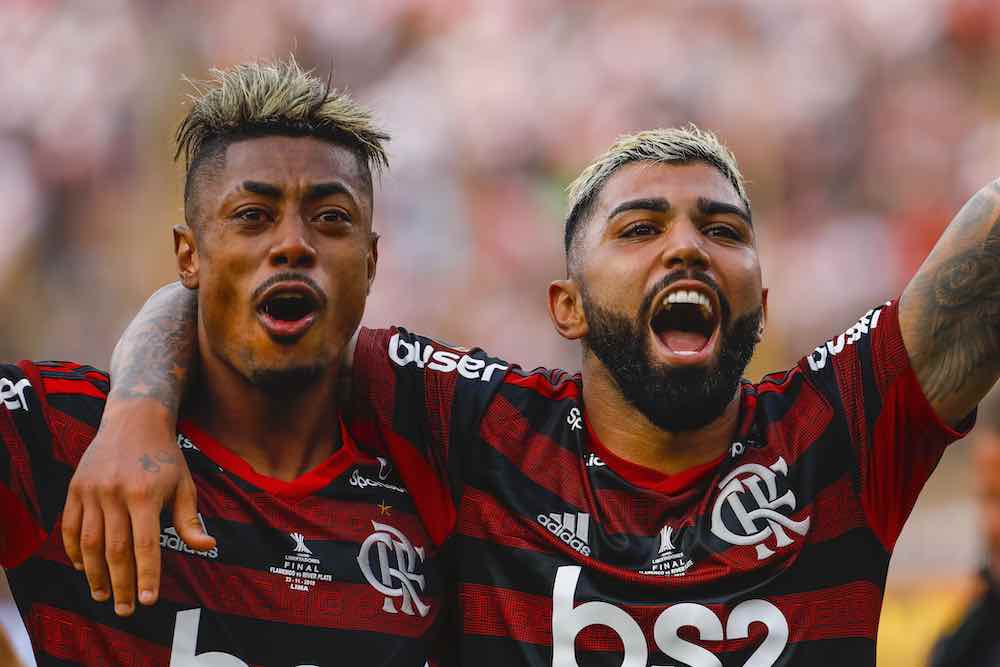 Bruno Henrique and Gabriel Flamengo