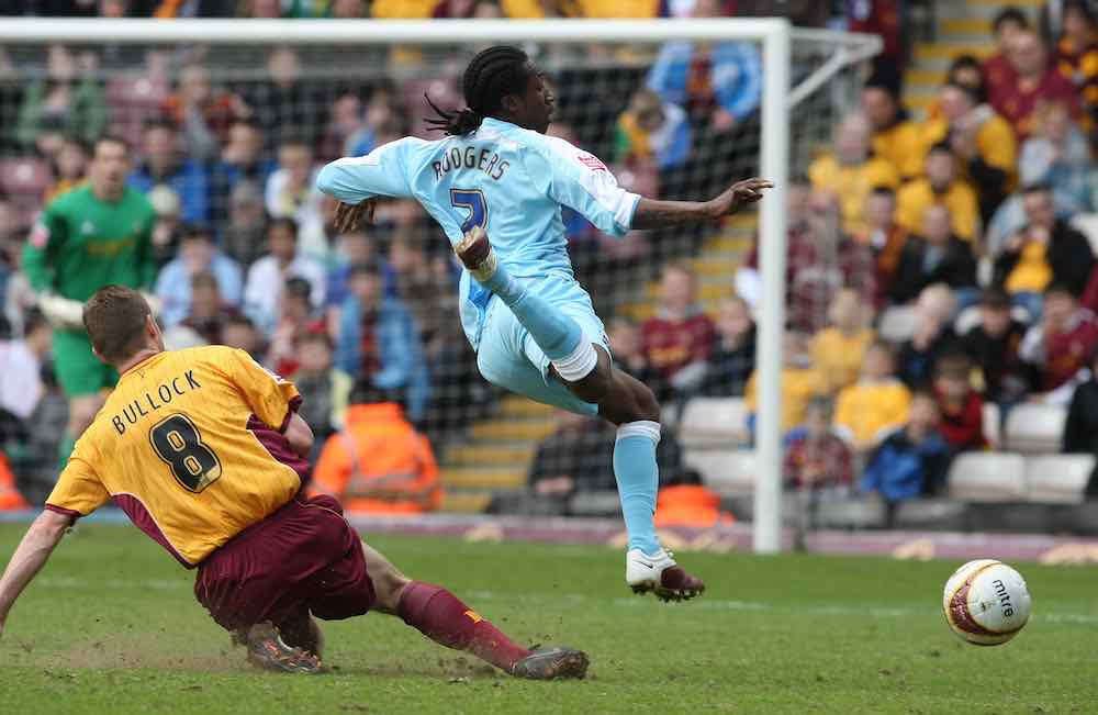 Lee Bullock Tackle Bradford City