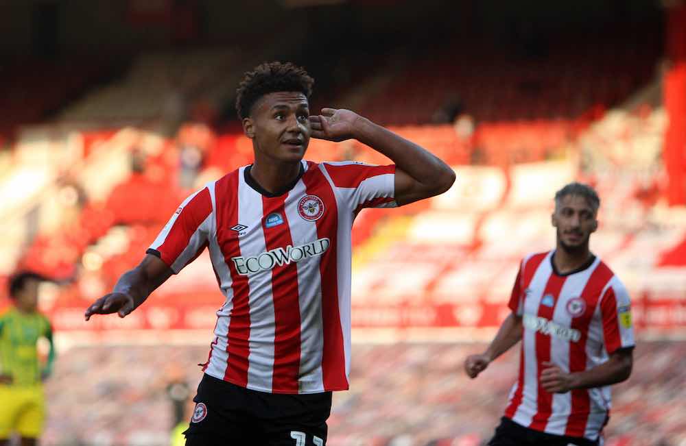 Brentford's BMW - Benrahma Mbeumo Watkins - The Talented ...