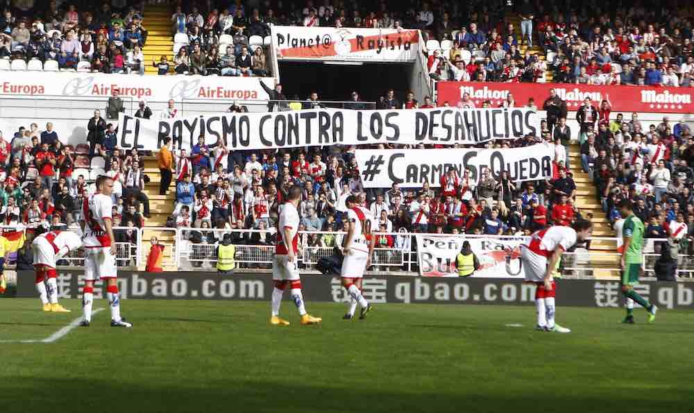 Rayo Vallecano Against Eviction Carmen Martínez Ayuso