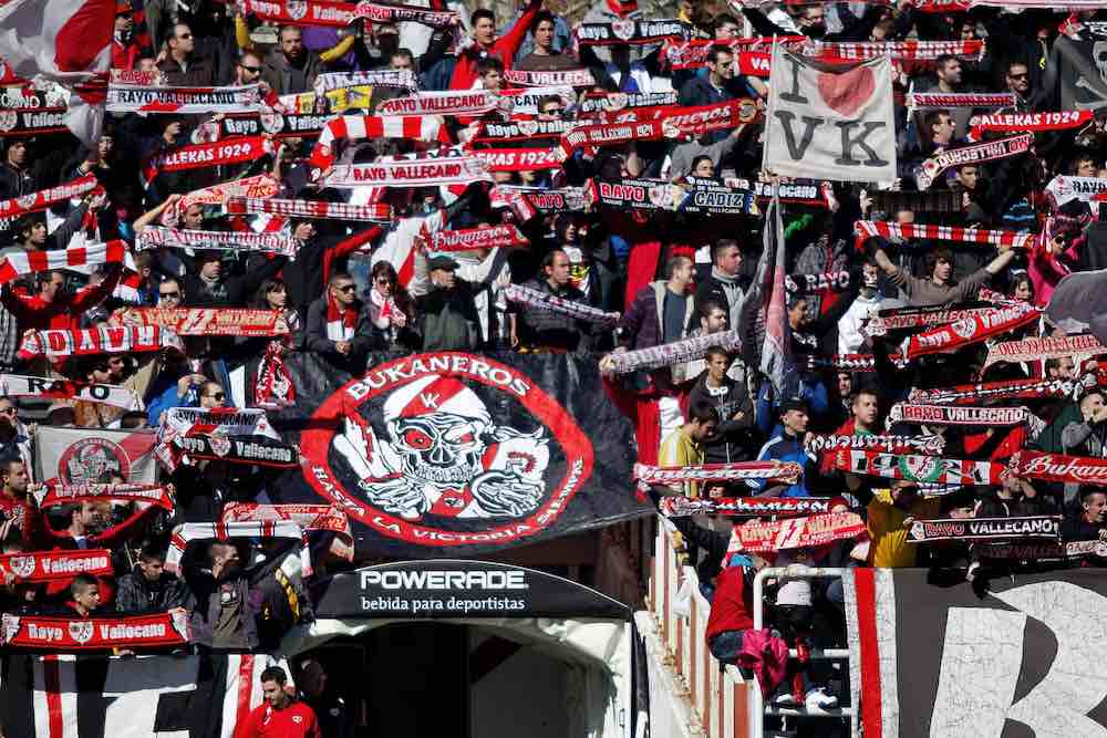 Rayo Vallecano Bukaneros supporters