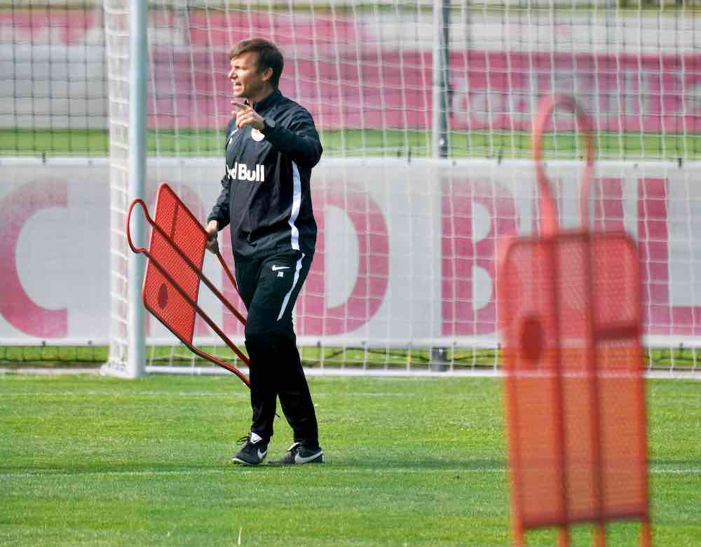 Jesse Marsch training Salzburg