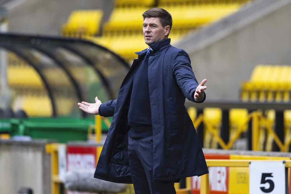 Steven Gerrard Rangers 08-20