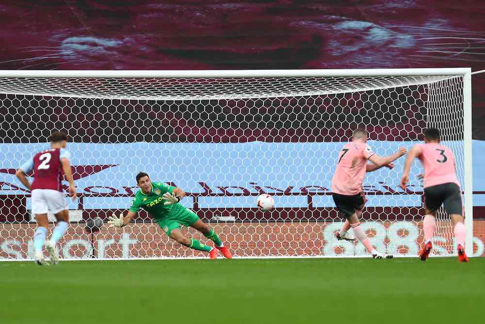 Emiliano Martinez Penalty Save Aston Villa