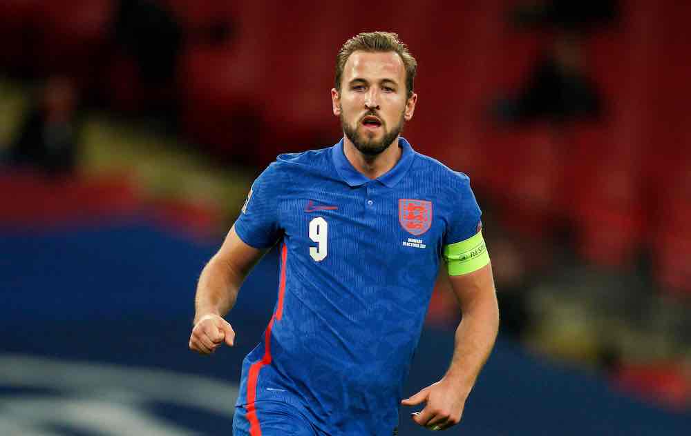 Harry Kane England Blue Shirt