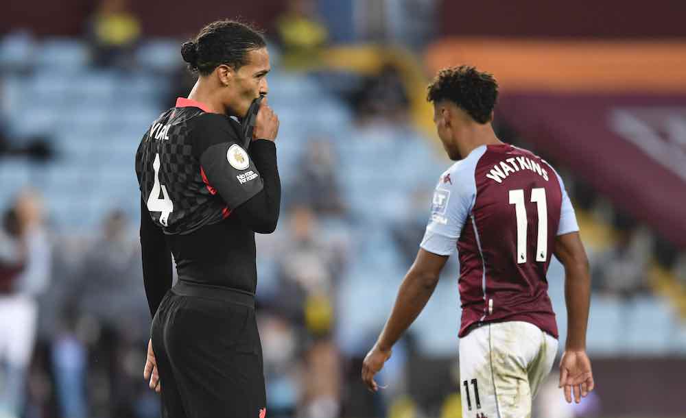 Van Dijk Ollie Watkins Liverpool Villa