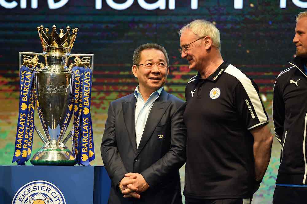 Claudio Ranieri Vichai Srivaddhanaprabha