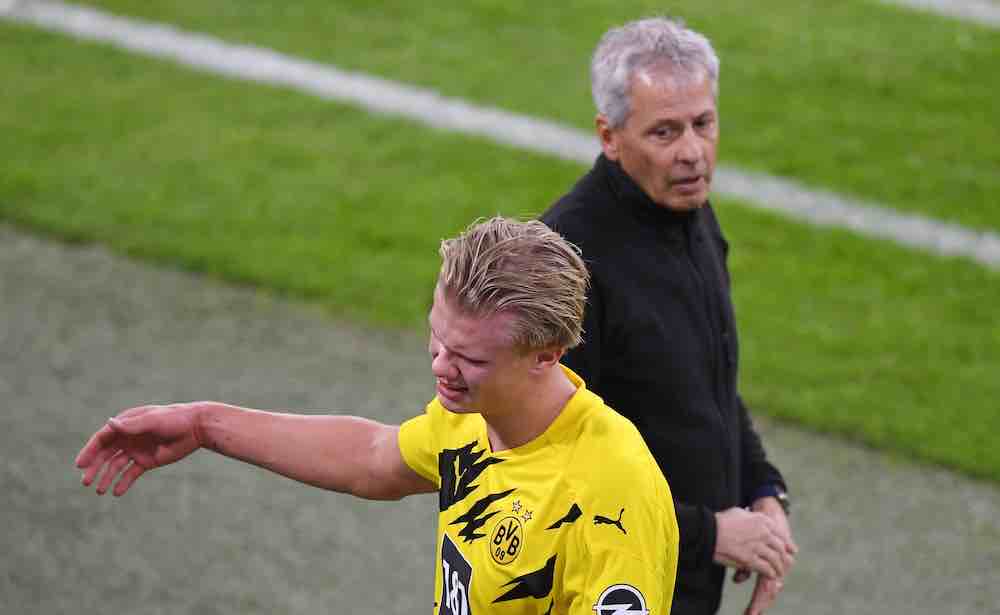 Favre Haaland Dortmund