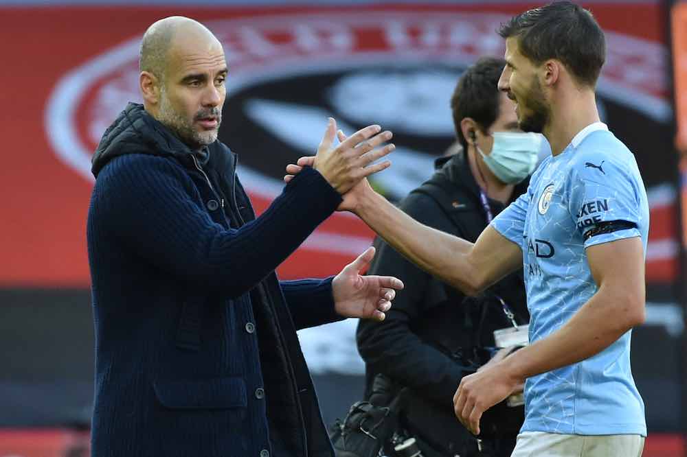 Pep Guardiola Ruben Dias