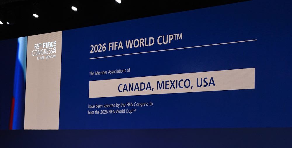 2026 World Cup bid Canada USA Mexico 2