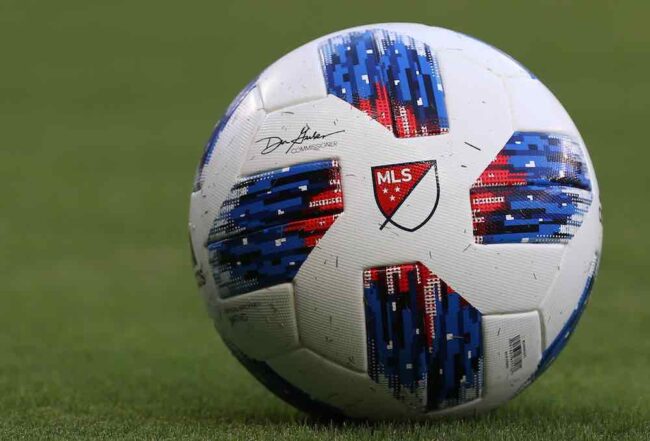 MLS football logo