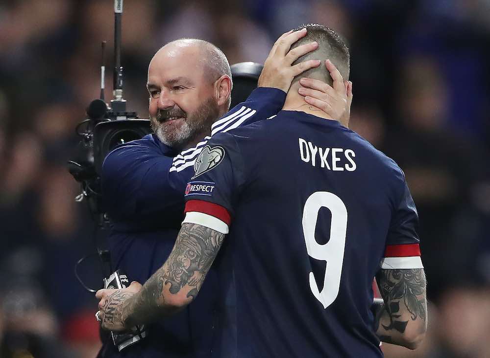 Steve Clarke Lyndon Dykes Scotland