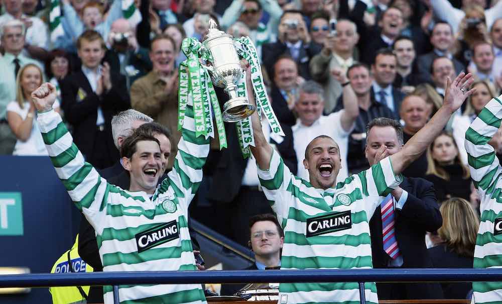 Jackie McNamara Henrik Larsson Celtic