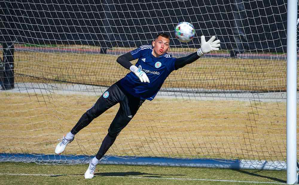 Gabriel Slonina Setting Sights On MLS Cup Success With Chicago Fire