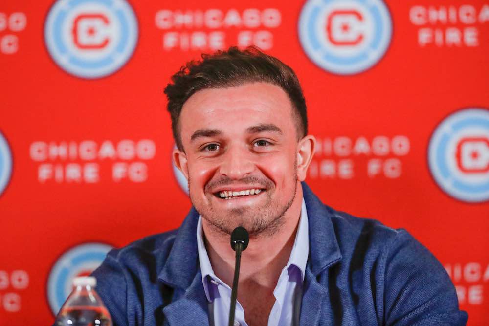 Shaqiri Press Chicago Fire