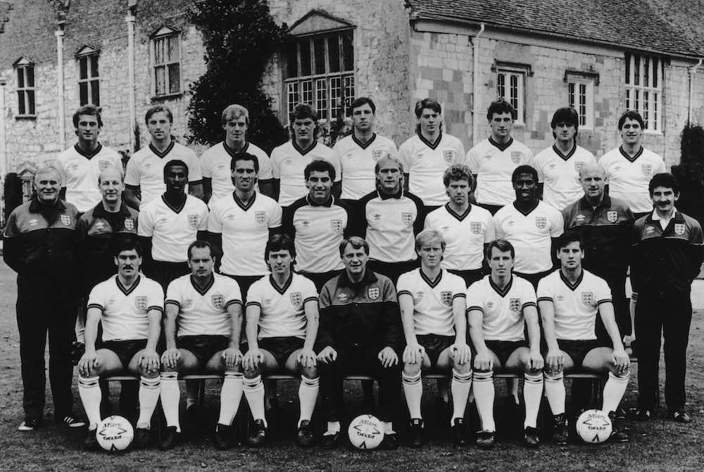 1986 England World Cup Squad and Staff