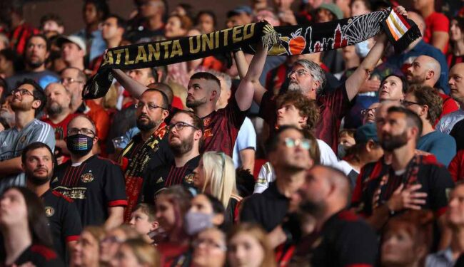 Atlanta United fans 2021