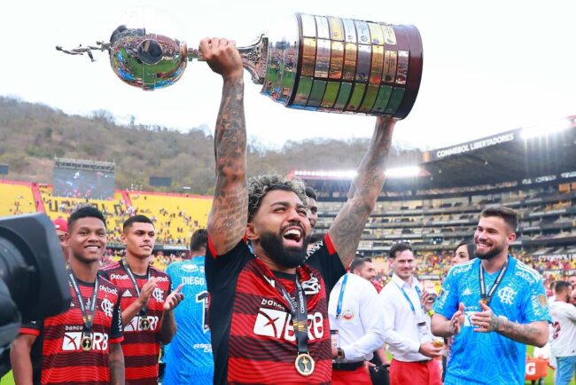 Gabriel Barbosa Goal Libertadores Flamengo 2022