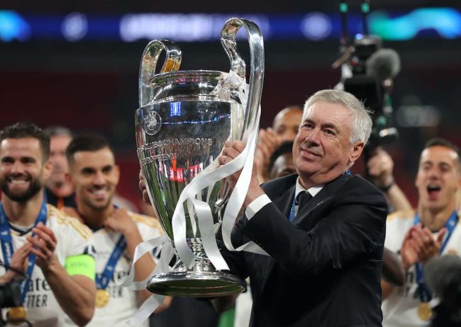 Real Madrid Ancelotti Wembley 2024